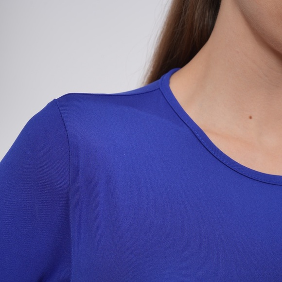 Minark Women’s Crewneck Long Sleeve T-Shirt / Crop Top - Picture 2 of 4